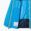 Giacca a vento Columbia Flash Challenger da bambino blu bussola/collegiate navy 3