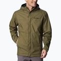 Giacca da pioggia Columbia Watertight II da uomo verde pietra