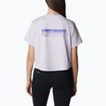 Columbia North Cascades - Camicia da trekking da donna Cropped purple tint/framed halfftone logo grx 2