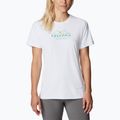 Columbia donna Zero Rules Graphic Crew bianco/csc range lines graphic trekking shirt