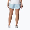 Columbia Logo III French Terry pantaloncini da trekking donna primavera blu/atollo logo 2