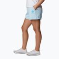 Columbia Logo III French Terry pantaloncini da trekking donna primavera blu/atollo logo 3