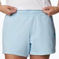 Columbia Logo III French Terry pantaloncini da trekking donna primavera blu/atollo logo 4