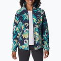 Felpa Columbia Benton Springs Printed Fleece donna acqua brillante/wisteriana 3