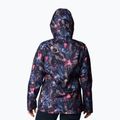 Giacca da pioggia Columbia Inner Limits II da donna con stampa floreale notturna 2