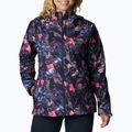 Giacca da pioggia Columbia Inner Limits II da donna con stampa floreale notturna 3