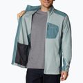 Felpa da trekking Columbia Klamath Range Full Zip uomo niagara/metal 3
