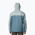 Giacca impermeabile Columbia Hikebound niagara/metal da uomo 2