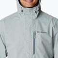 Giacca impermeabile Columbia Hikebound niagara/metal da uomo 5