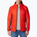 Columbia Powder Pass Giacca ibrida da uomo con cappuccio, speziata e leggera uvetta 3