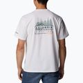 Columbia Legend Trail, camicia da trekking da uomo, grafica pini lavati, bianco/csc 2