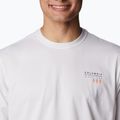 Columbia Legend Trail, camicia da trekking da uomo, grafica pini lavati, bianco/csc 4