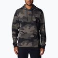 Felpa Columbia trekking uomo Logo stampato nero mod camo