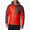 Piumino Columbia Platinum Peak da uomo con cappuccio, speziato e leggero, all'uvetta 3