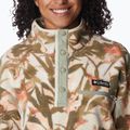 Columbia Helvetia Cropped 1/2 felpa da trekking da donna in gesso/floricoltura 7