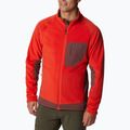 Felpa da trekking Columbia Titan Pass 2.0 II spicy/light raisin da uomo