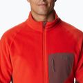 Felpa da trekking Columbia Titan Pass 2.0 II spicy/light raisin da uomo 5