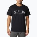 Columbia Rockaway River Graphic camicia da trekking uomo nero/csc varsity arch graphic