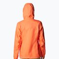 Giacca da pioggia Columbia Pouring Adventure II donna arancio tramonto 6