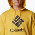 Felpa con cappuccio Columbia Trek da uomo pepita d'oro/scarpa con grafica a scacchiera 5