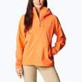 Giacca da pioggia Columbia Omni-Tech Ampli-Dry donna arancio tramonto 4