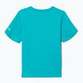 Maglietta da trekking Columbia Valley Creek Graphic per bambini, colore acqua brillante/gemscape graphic 2