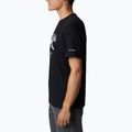 Columbia Rockaway River Graphic nero/scenic stroll graphic camicia da trekking da uomo 4