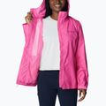 Giacca da pioggia Columbia Arcadia II wild geranium donna 4