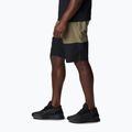 Pantaloncini da trekking Columbia Summerdry Belted verde pietra/nero da uomo 3