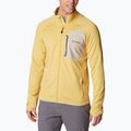Felpa Columbia Triple Canyon Full Zip Uomo golden nugget trekking