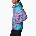 Giacca a vento Columbia Challenger purple lotus camp blanket/aqua da uomo 3