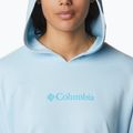 Felpa trekking donna Columbia Logo III French Terry primavera blu 4