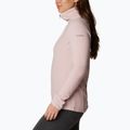 Felpa trekking da donna Columbia Glacial IV 1/2 Zip rosa polveroso 2