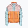 Piumino Columbia Pike Lake II Cropped sunset peach/dusty pink/aqua haze da donna 8