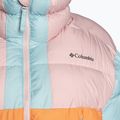 Piumino Columbia Pike Lake II Cropped sunset peach/dusty pink/aqua haze da donna 10
