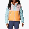 Piumino Columbia Pike Lake II Cropped sunset peach/dusty pink/aqua haze da donna 4
