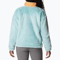 Columbia donna Boundless Discovery Sherpa felpa in pile acqua-neve/tramonto-pesca 2