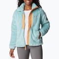 Columbia donna Boundless Discovery Sherpa felpa in pile acqua-neve/tramonto-pesca 4