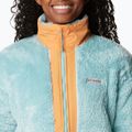 Columbia donna Boundless Discovery Sherpa felpa in pile acqua-neve/tramonto-pesca 6