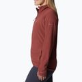 Felpa da trekking Columbia Back Beauty da donna, color barbabietola 3