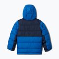 Piumino Columbia Pike Lake II con cappuccio indaco brillante/collegiate navy per bambini 2