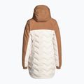 Columbia Mountain Croo II Mid Down cappotto da donna gesso/marrone cammello 9