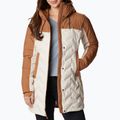 Columbia Mountain Croo II Mid Down cappotto da donna gesso/marrone cammello 4