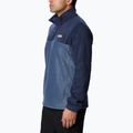 Felpa Columbia Steens Mountain Half Zip Uomo ollegiate navy / dark mountain 3