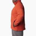 Felpa Columbia Fast Trek II wrap da uomo in pile rosso 3