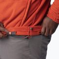 Felpa Columbia Fast Trek II wrap da uomo in pile rosso 7