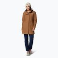 Columbia Panorama Long camel brown cappotto in pile da donna 2