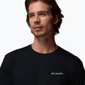 T-shirt da trekking uomo Columbia North Cascades black/csc box logo 4