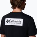 T-shirt da trekking uomo Columbia North Cascades black/csc box logo 5