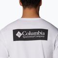 T-shirt trekking uomo Columbia North Cascades white/csc box logo 5
